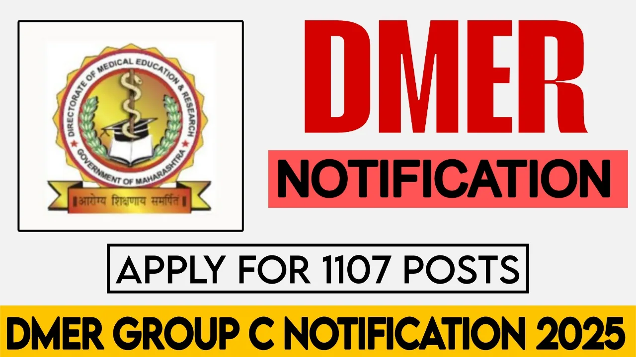 DMER Group C Notification 2025